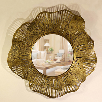 Poppy Flower mirror 89 cm by Sahil & Sarthak 11